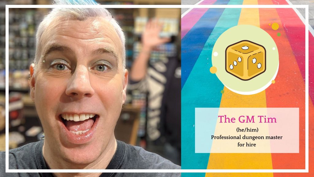 Adventure Queers: Meet The GM&nbsp;Tim